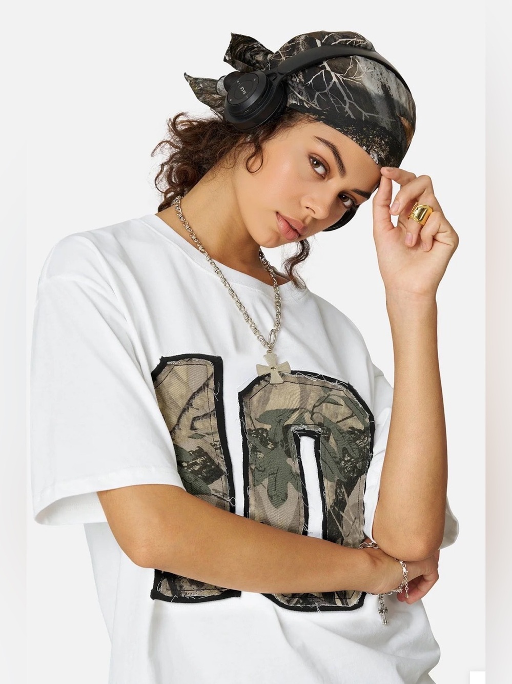AELFRIC EDEN CAMO 10 TEE - XS